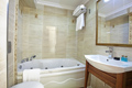 Hotel bath room with jacuzzi in Sultanahmet